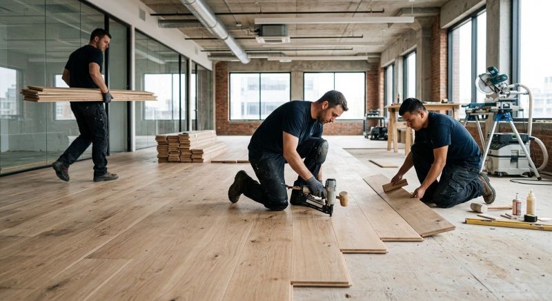 Commercial Hardwood Service in Palm Beach Gardens, FL