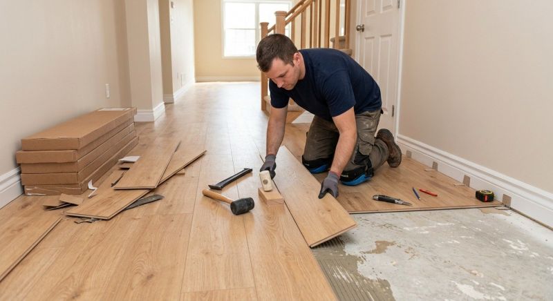 Laminate Floor Installation in Palm Beach County, FL