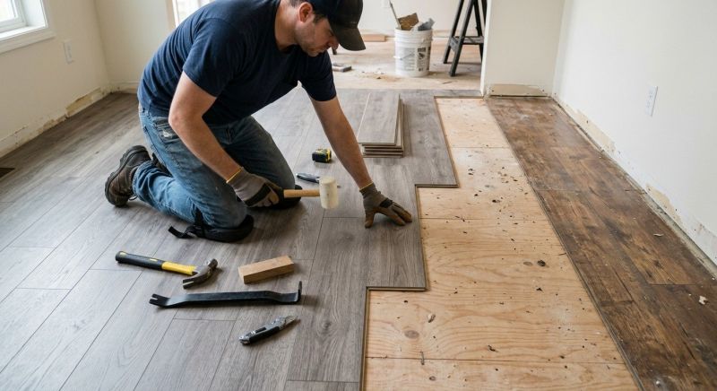 Laminate Floor Replacement in Palm Beach, FL