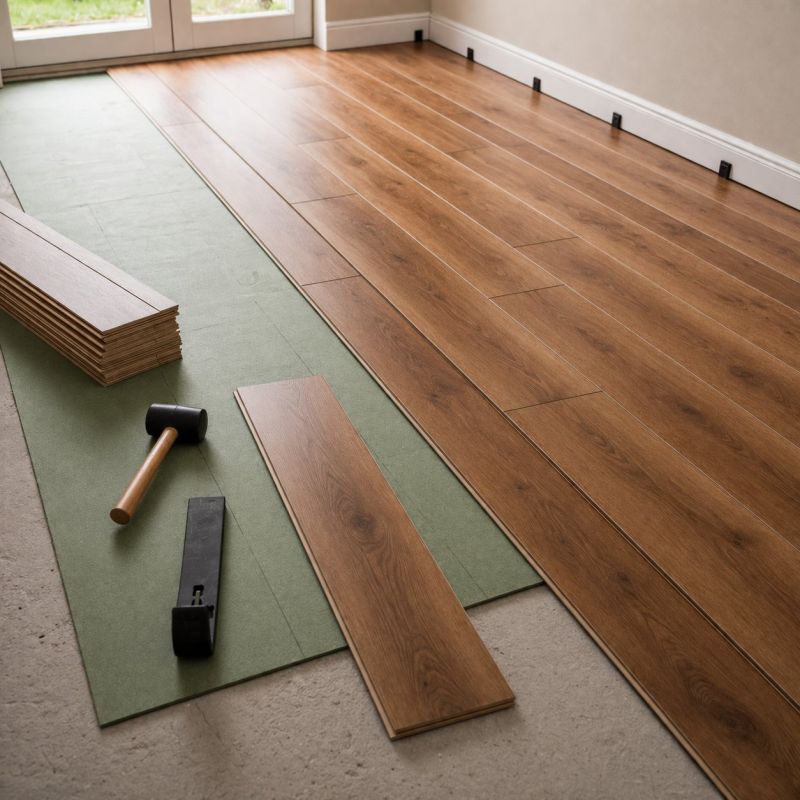 Laminate Floor Replacement in Palm Beach Gardens, FL
