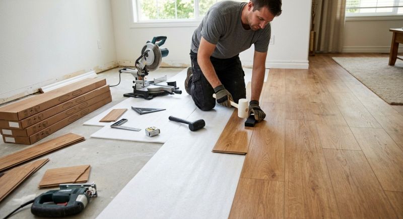 Laminate Floor Replacement in West Palm Beach, FL