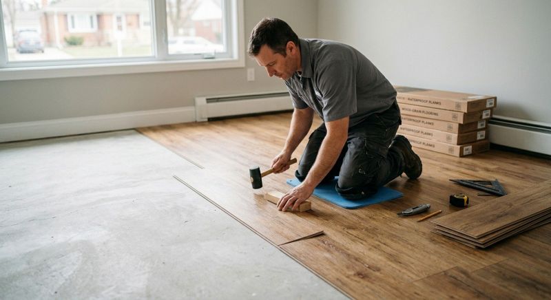Linoleum Floor Installation in Palm Beach County, FL