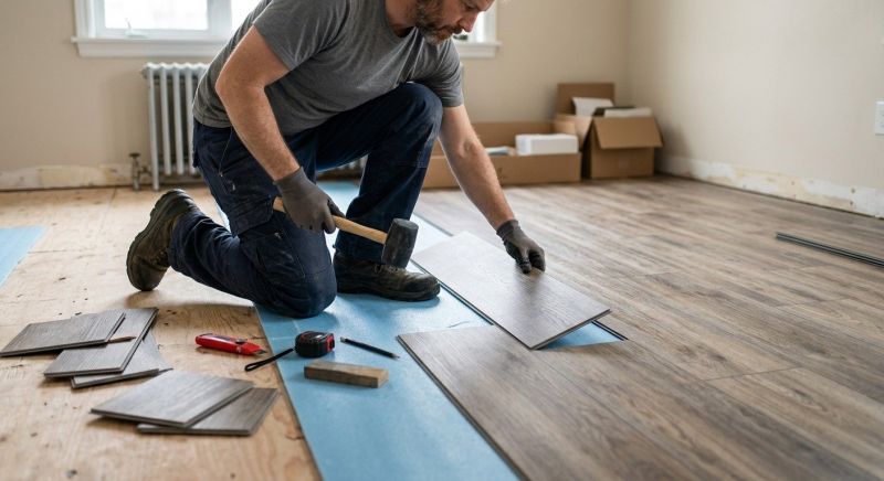 Linoleum Floor Installation in West Palm Beach, FL