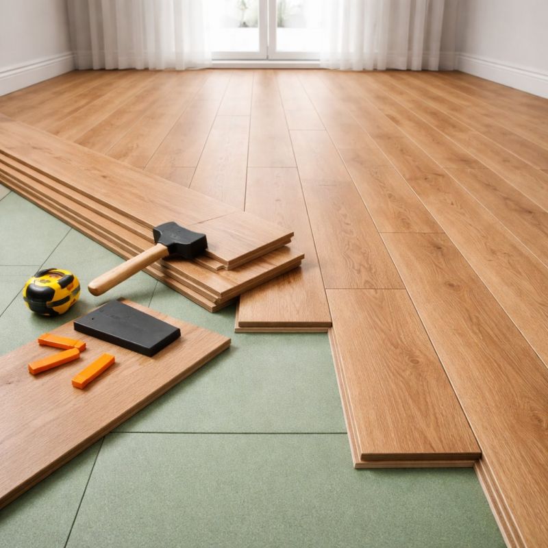 Plank Laminate Installation in Palm Beach County, FL