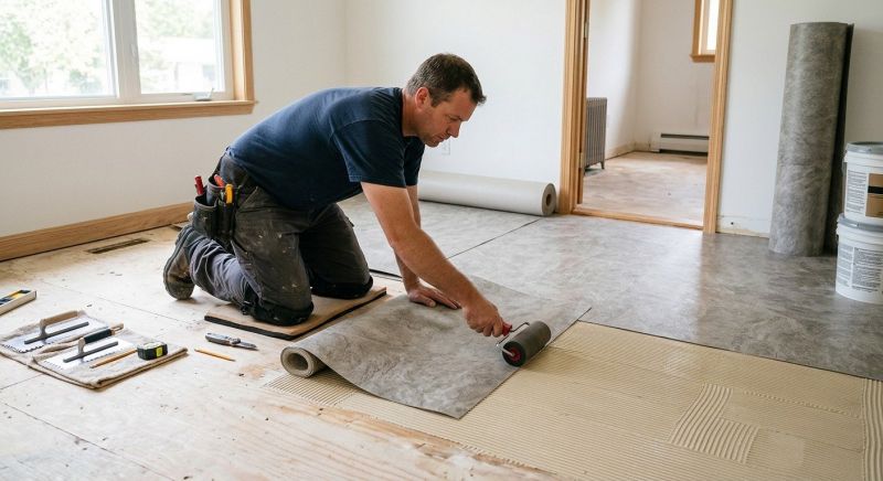 Sheet Flooring Installation in Palm Beach County, FL