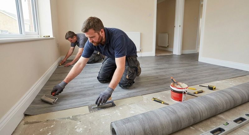 Sheet Flooring Installation in Palm Beach, FL