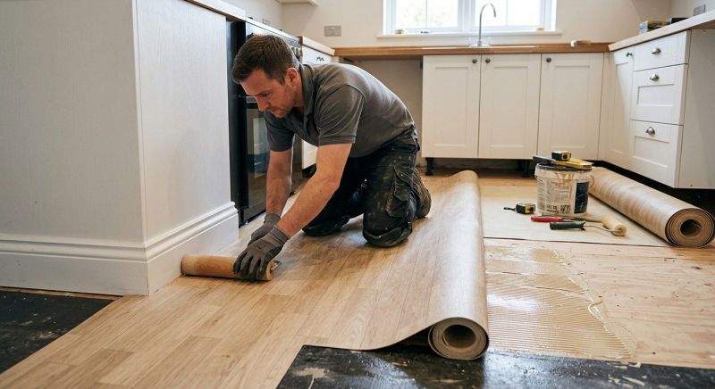 Sheet Linoleum Installation in Loxahatchee, FL