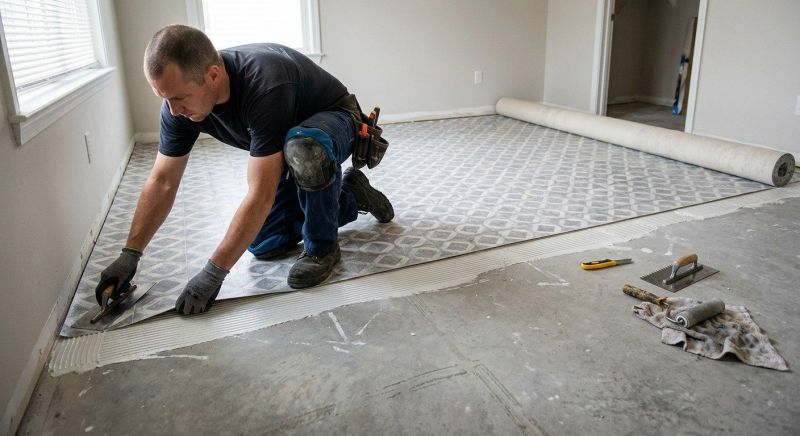Sheet Vinyl Installation in West Palm Beach, FL