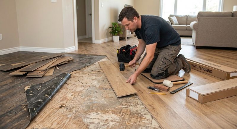 Vinyl Flooring Installation in Palm Beach Gardens, FL