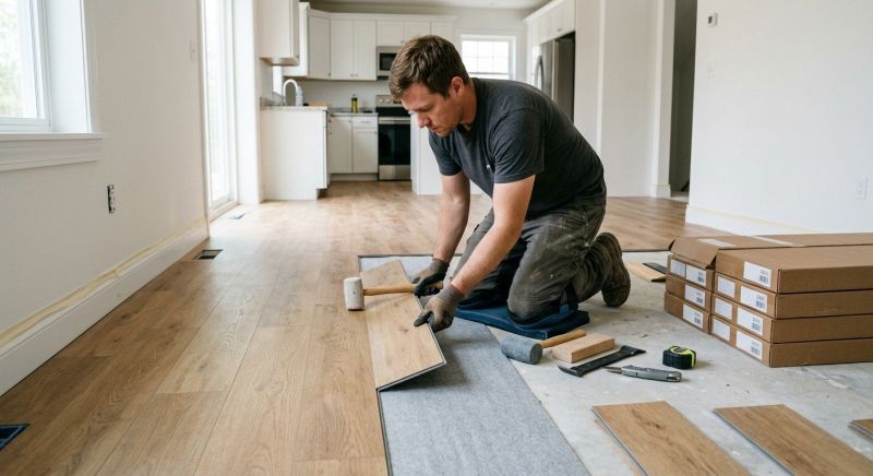 Vinyl Plank Floor Installation in Palm Beach County, FL