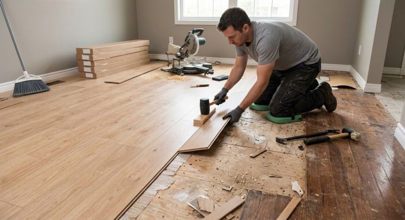 Wood Laminate Installation in Palm Beach County, FL